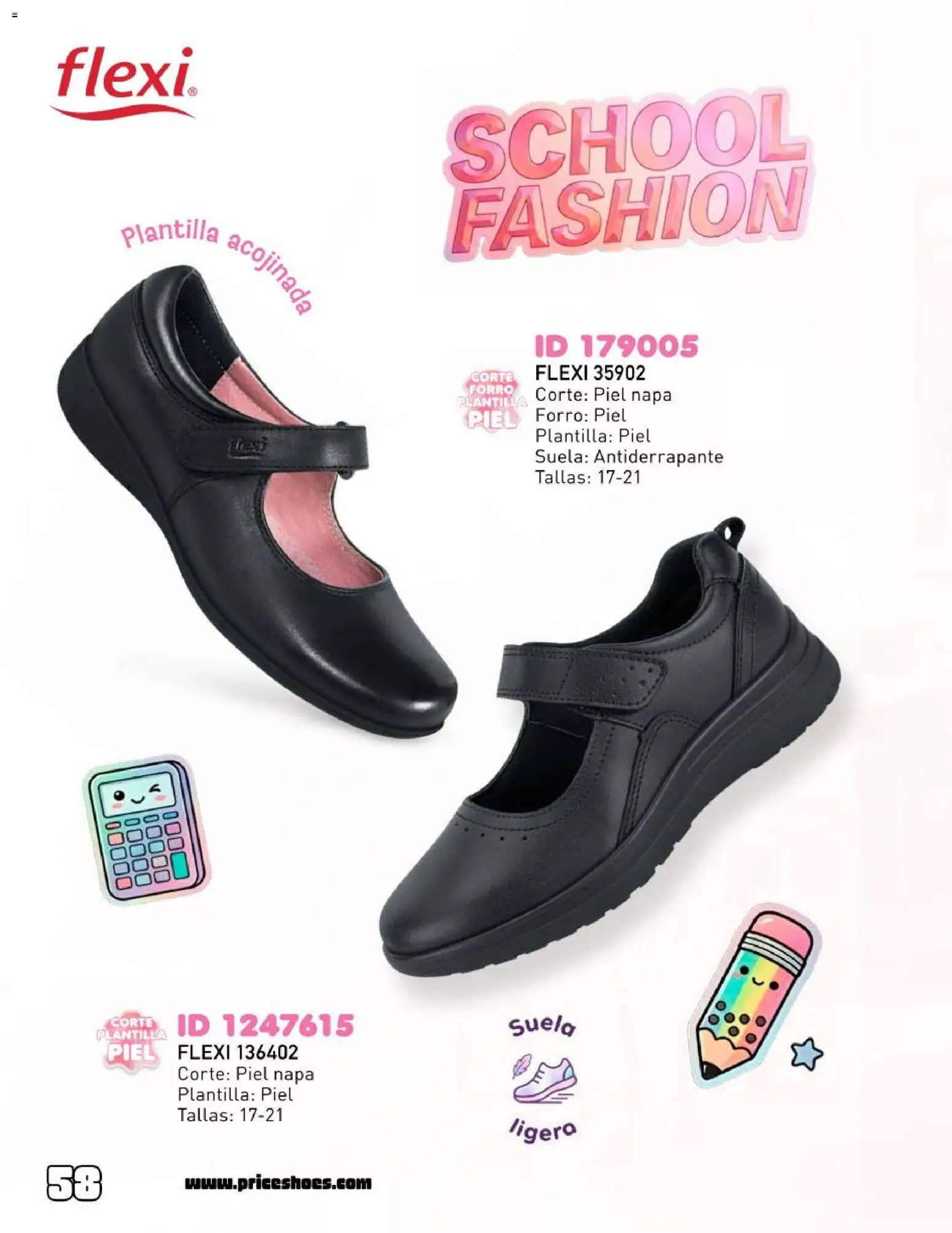 Nuevas ofertas de Price Shoes válidas en toda la República Mexicana desde el 12.06.2026. ¡Encuentra las mejores ofertas en Price Shoes catálogo Escolar! | Página: 58