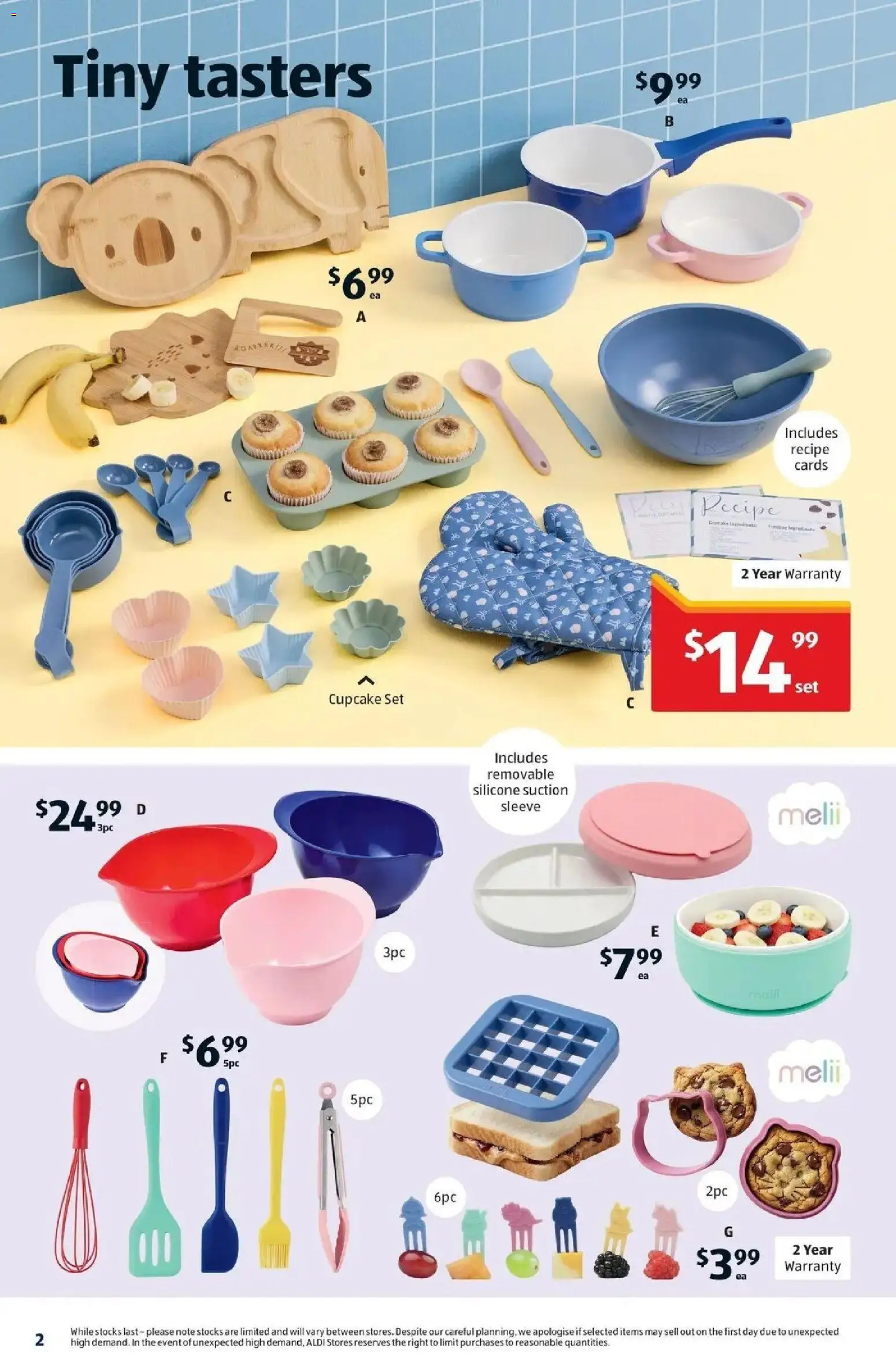 Aldi catalogue - valid from 23/09/2026 | Page: 2 | Products: Cookware set, Light, Cookware, Utensils