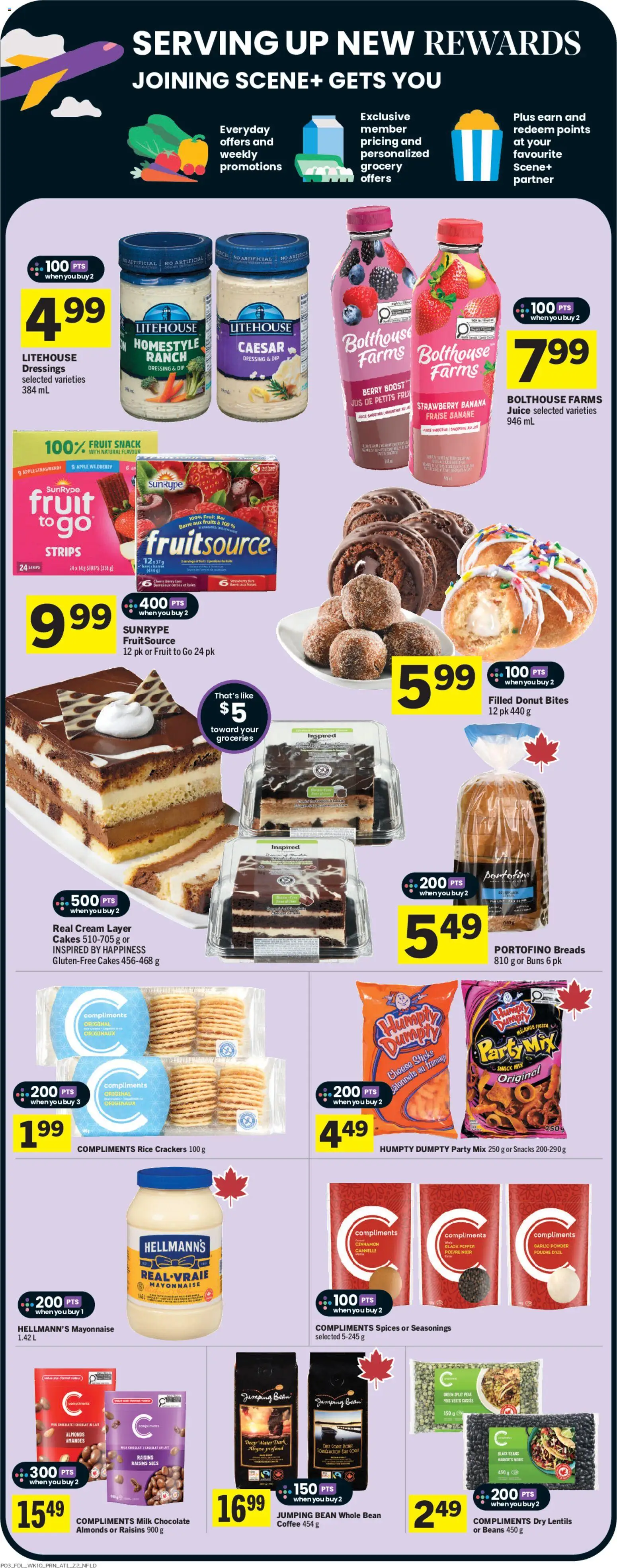 Foodland flyer valid from Jul 2, 2026 | Page: 4 | Products: Powder, Milk, Coffee, Chocolate