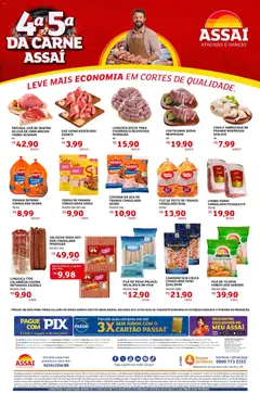 Assaí Atacadista ofertas - MG - Pré-Visualização do folheto da loja Assaí Atacadista, válido de 20.05.2026 | Página: 2 | Produtos: Peixe, Carne, Frango, Filé de tilápia