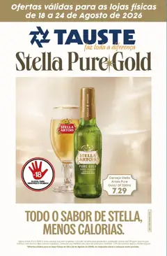 Tauste ofertas Stella - Pré-Visualização do folheto da loja Tauste, válido de 18/08/2026