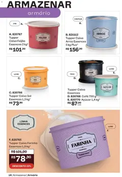 Tupperware catálogo Vitrine 10 - Pré-Visualização do folheto da loja Tupperware, válido de 01/10/2026 | Página: 14