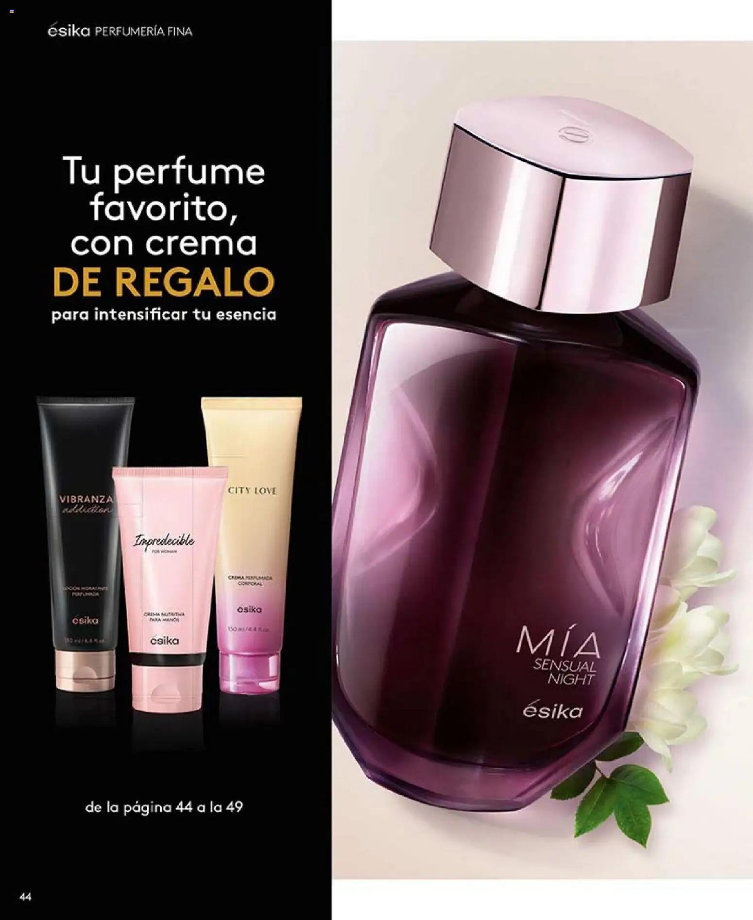 Catálogo Ésika Campaña 4 │ válido desde el 15.02.2026 | Página: 44 | Productos: Perfume, Crema