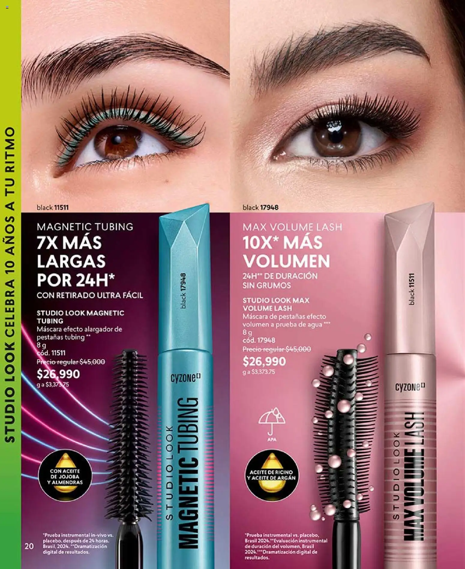 CyZone revista - valida desde el 17.07.2026 | Página: 20 | Productos: Agua, Almendras, Máscara, Aceite