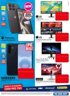 Preview of The Good Guys Don't Miss These Deals - valid from 01/10/2026 | Page: 6 | Products: Battery, Monitor, Smartwatch, Video