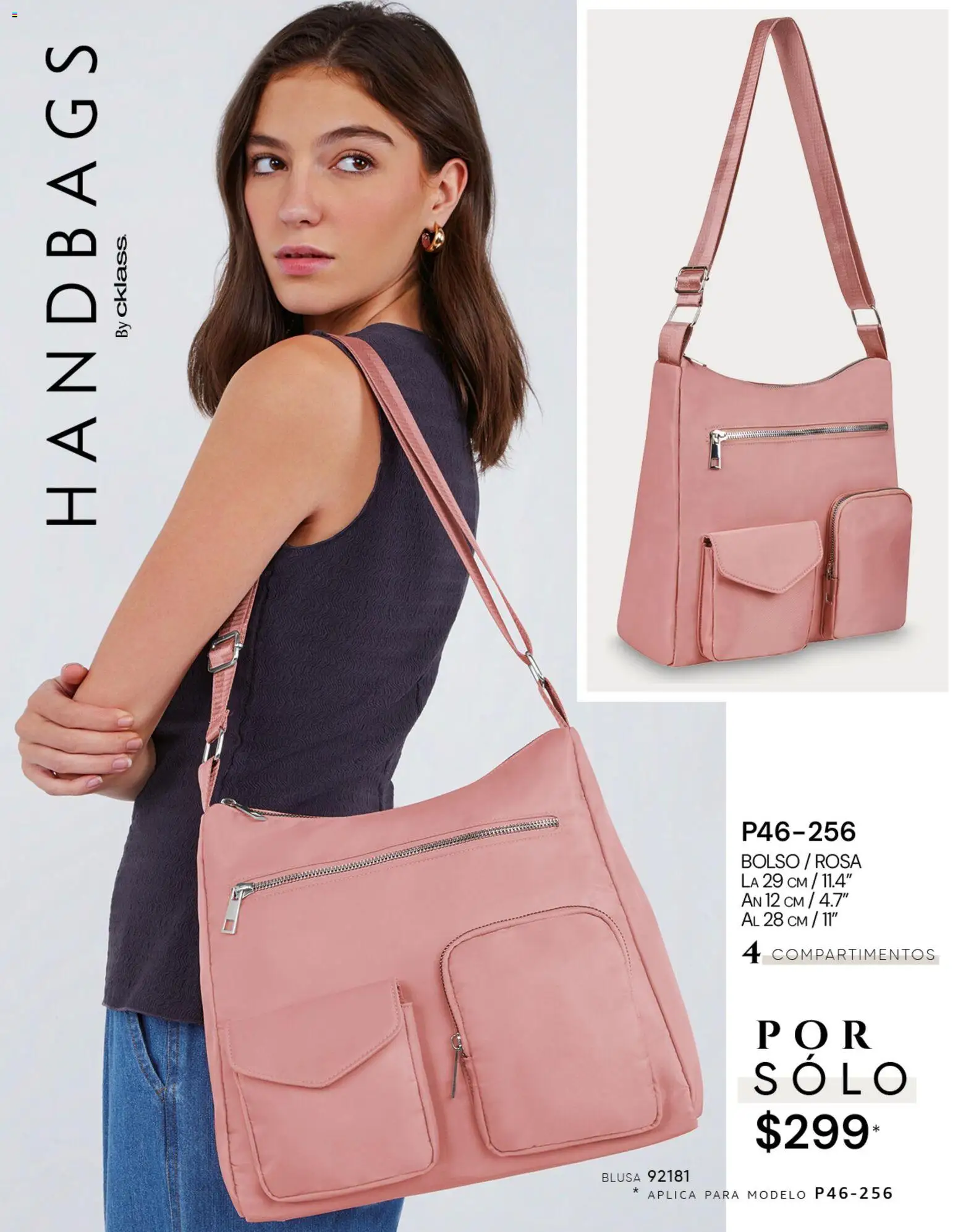 Nuevas ofertas de Cklass válidas en toda la República Mexicana desde el 08/07/2026. ¡Encuentra las mejores ofertas en Cklass catálogo Handbags! | Página: 32 | Productos: Blusa, Bolso