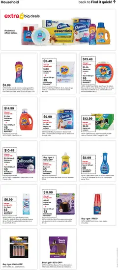 Preview of CVS Pharmacy weekly ads valid from 07/19/2026 | Page: 16 | Products: Hammer, Fabric softener, Detergent, Starter