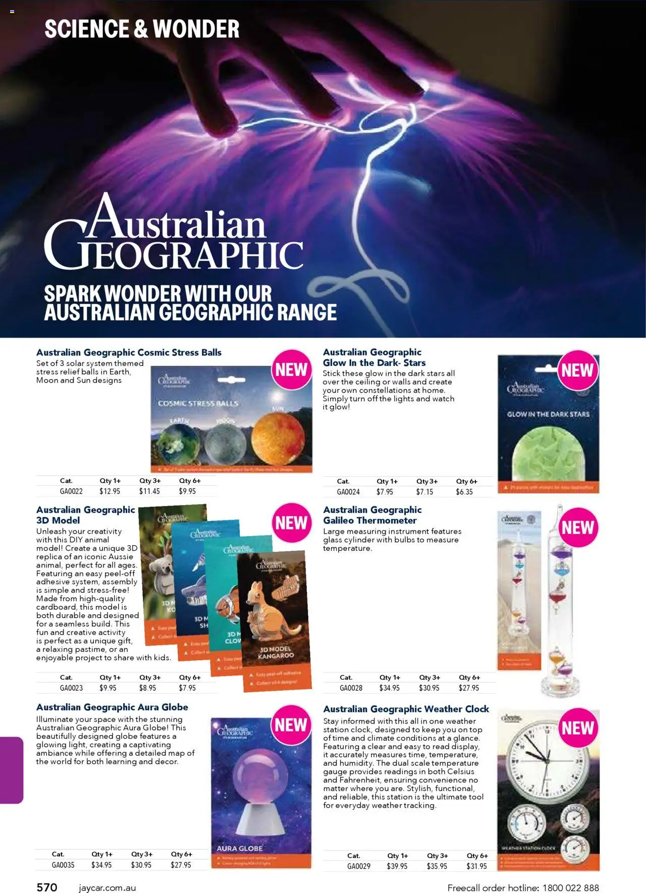 Jaycar catalogue - valid from 09/07/2025 | Page: 570 | Products: Clock, Watch, Scale, Thermometer