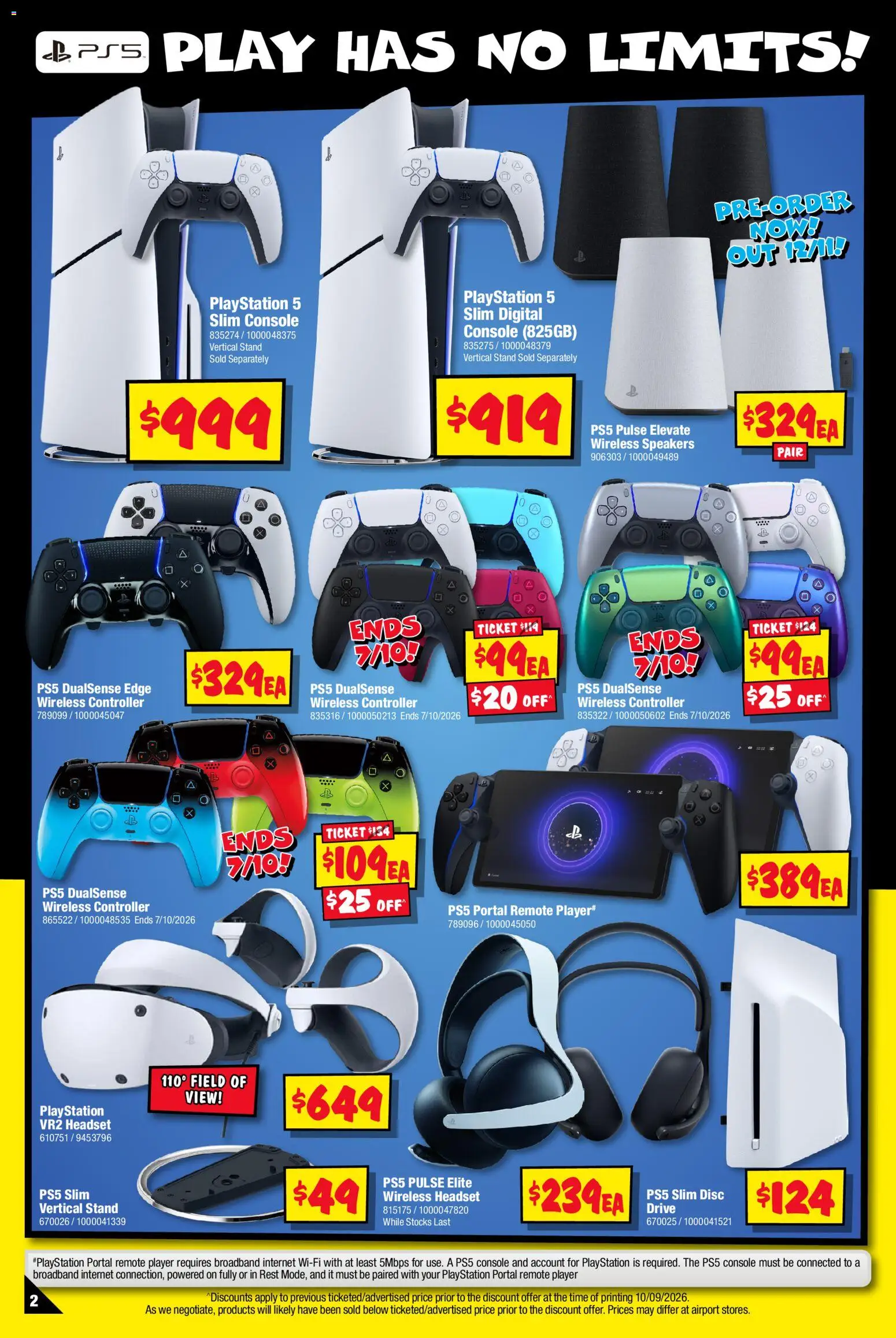 JB Hi-Fi catalogue - valid from 24/09/2026 | Page: 2 | Products: Digital, Headset, Player, Playstation