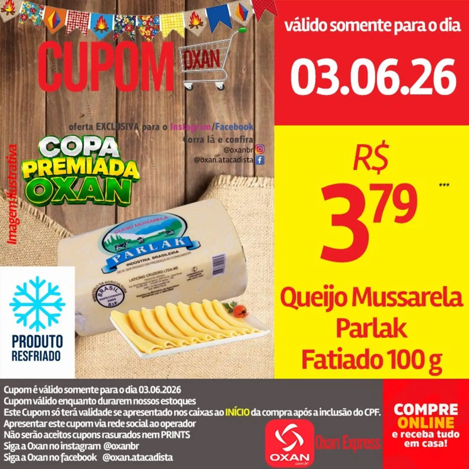 Oxan Atacadista Folheto - válido de 03.06.2026 | Página: 3
