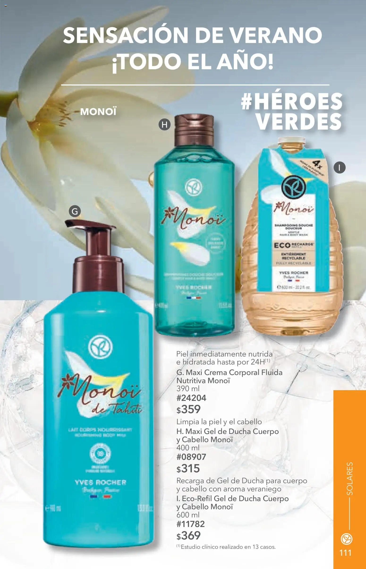 Nuevas ofertas de Yves Rocher válidas en toda la República Mexicana desde el 14/07/2026. ¡Encuentra las mejores ofertas en Yves Rocher campaña 10 2026! | Página: 113 | Productos: Crema, Crema corporal, Gel de ducha
