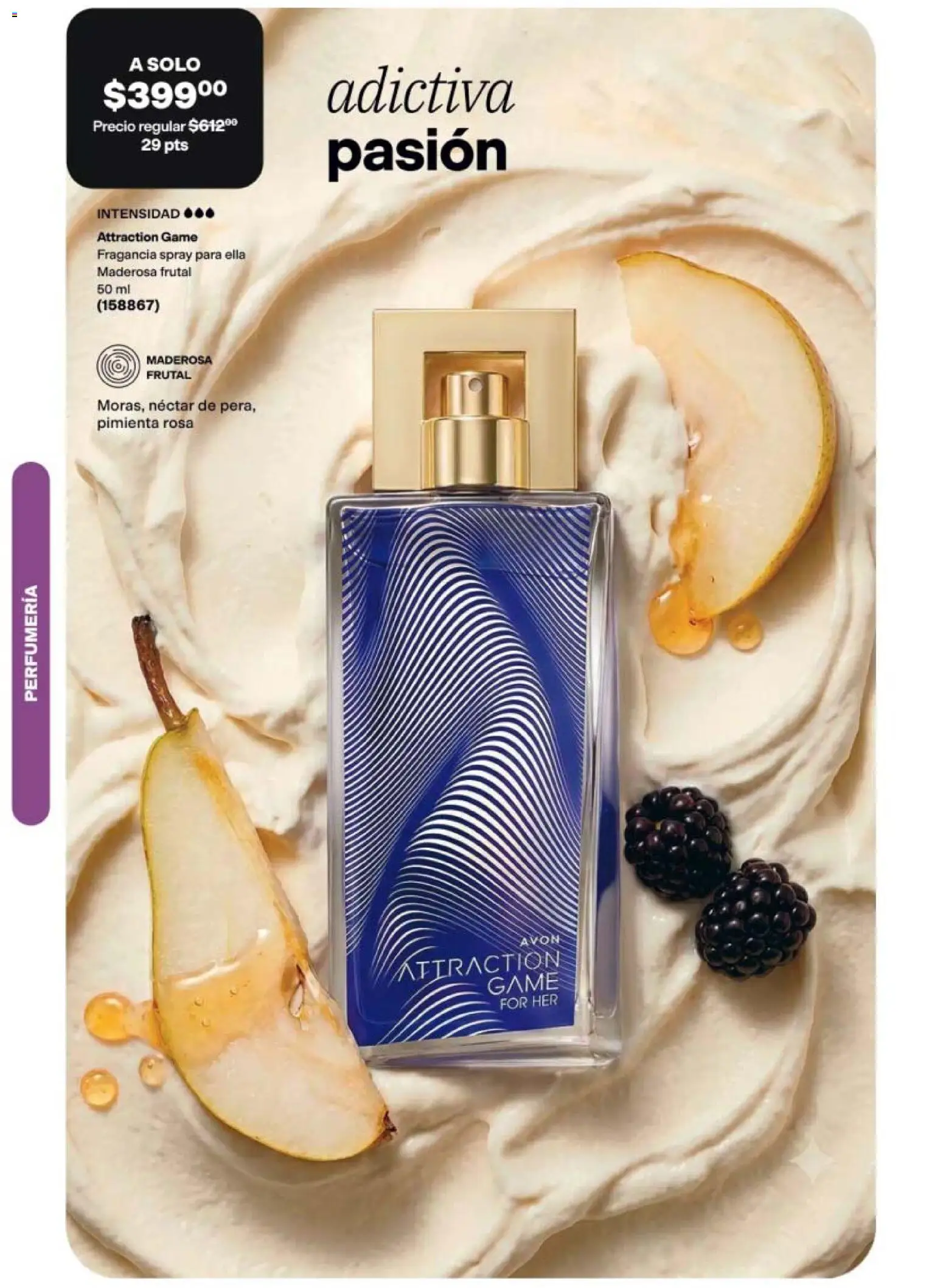 Nuevas ofertas de AVON válidas en toda la República Mexicana desde el 21/08/2026. ¡Encuentra las mejores ofertas en AVON campaña 13 2026! | Página: 60 | Productos: Pimienta, Fragancia