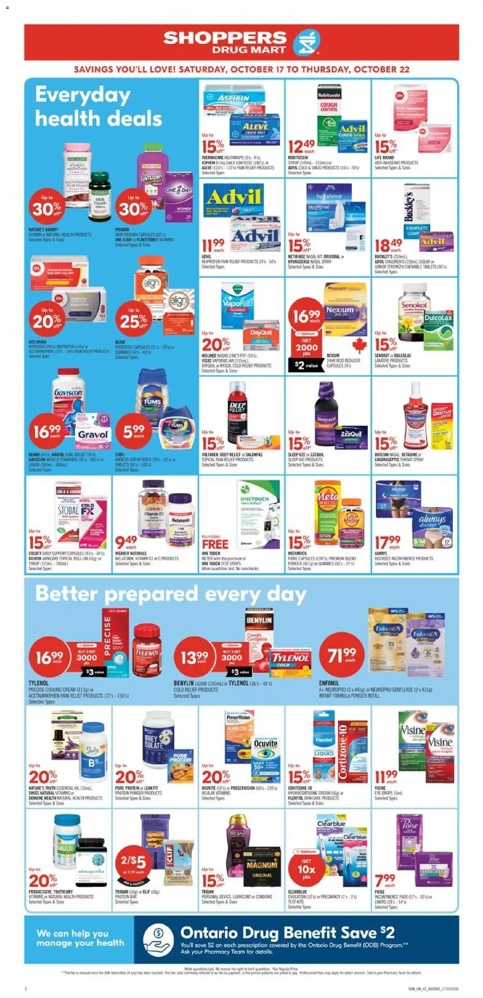 Shoppers flyer valid from Oct 17, 2026 | Page: 4