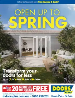 Preview of Doors Plus catalogue - valid from 01/10/2026