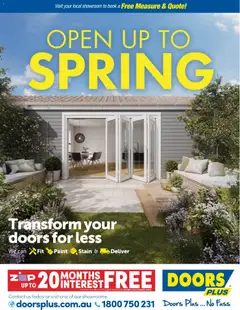 Preview of Doors Plus catalogue - valid from 01/10/2026