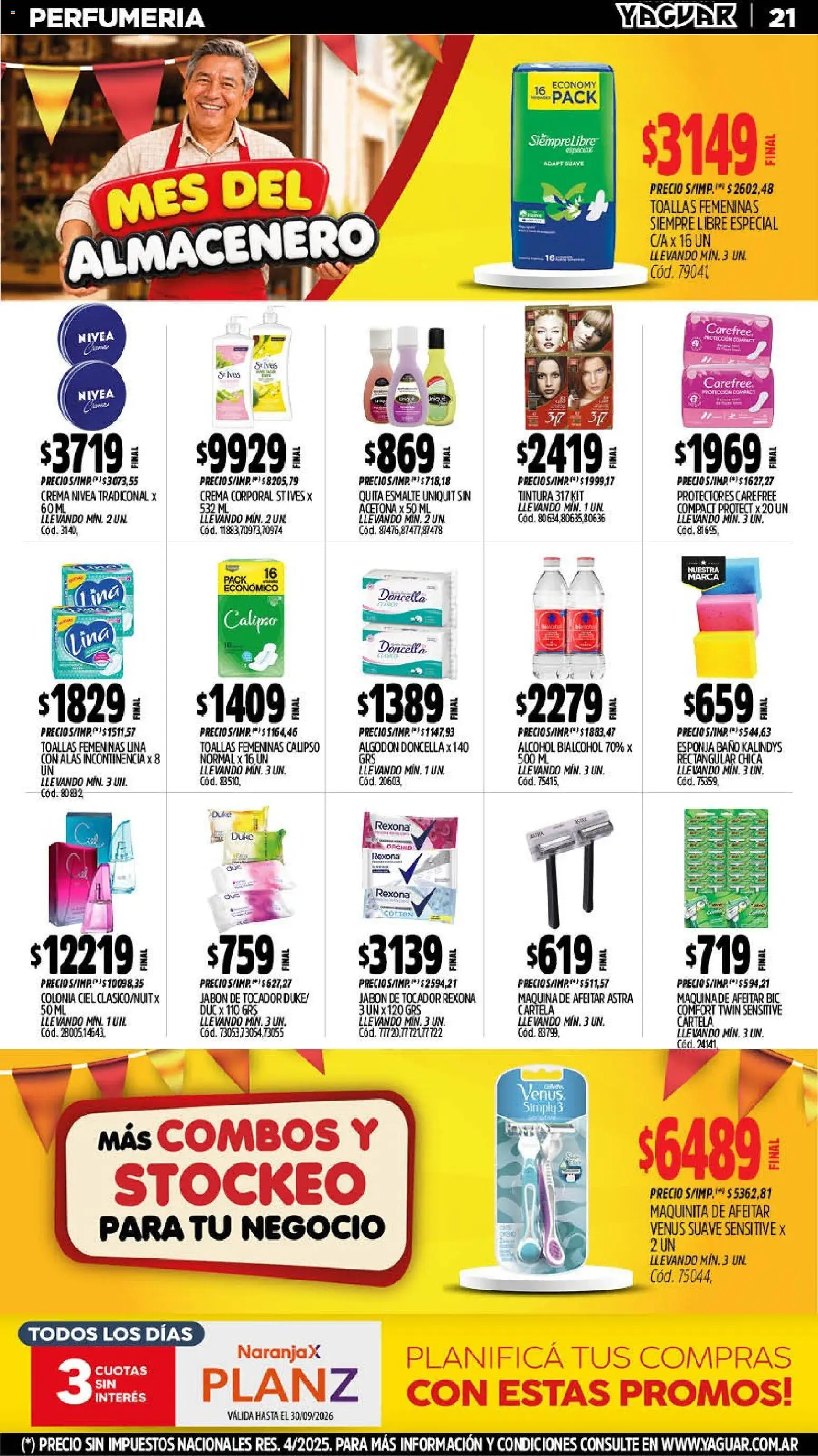 Yaguar - Oferta Semanal Parque Chacabuco │ válido desde el 07/09/2026 | Página: 21