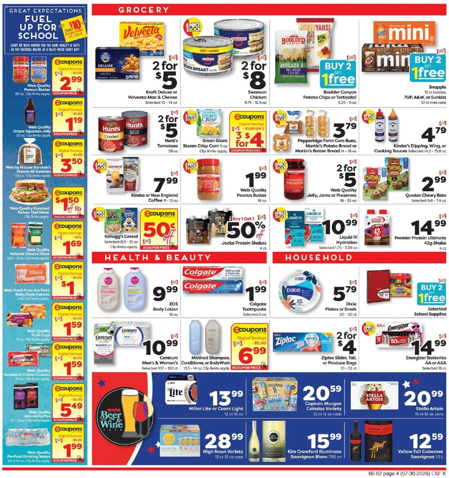 Weis - Weekly Circular - PA - valid from 07/30/2026 | Page: 4