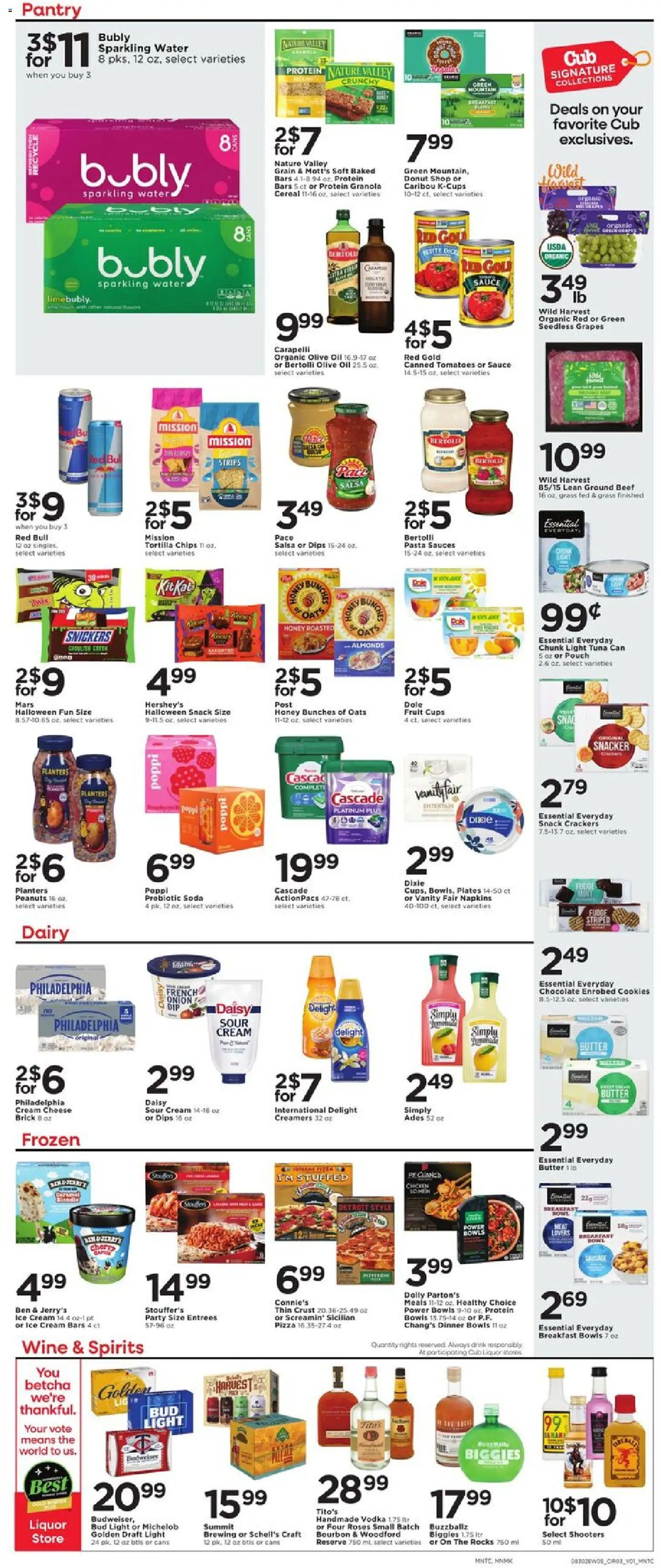 Cub Foods Weekly Ad - valid from 08/30/2026 | Page: 7 | Products: Meat, Chicken, Sauces, Tortilla chips