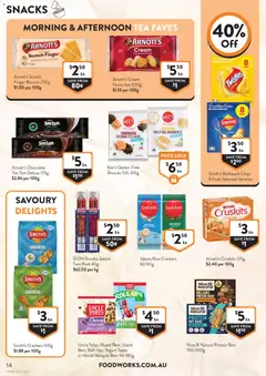 Preview of Foodworks catalogue - valid from 24/06/2026 | Page: 14 | Products: Chocolate, Salami, Chicken, Tea