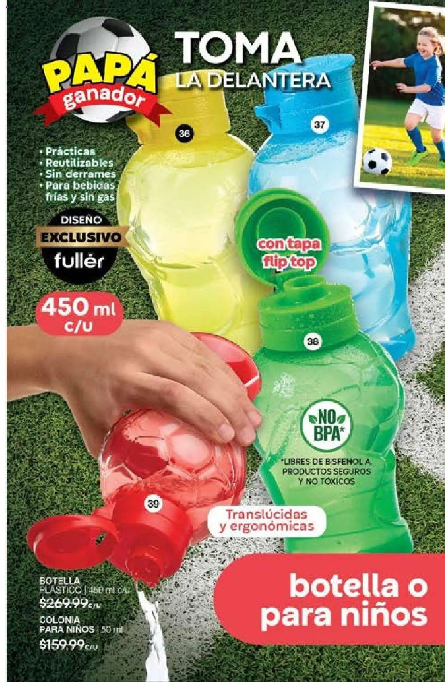 Nuevas ofertas de Fuller válidas en toda la República Mexicana desde el 13.05.2026. ¡Encuentra las mejores ofertas en Fuller campaña 3 2026! | Página: 18 | Productos: Papa, Botella, Top