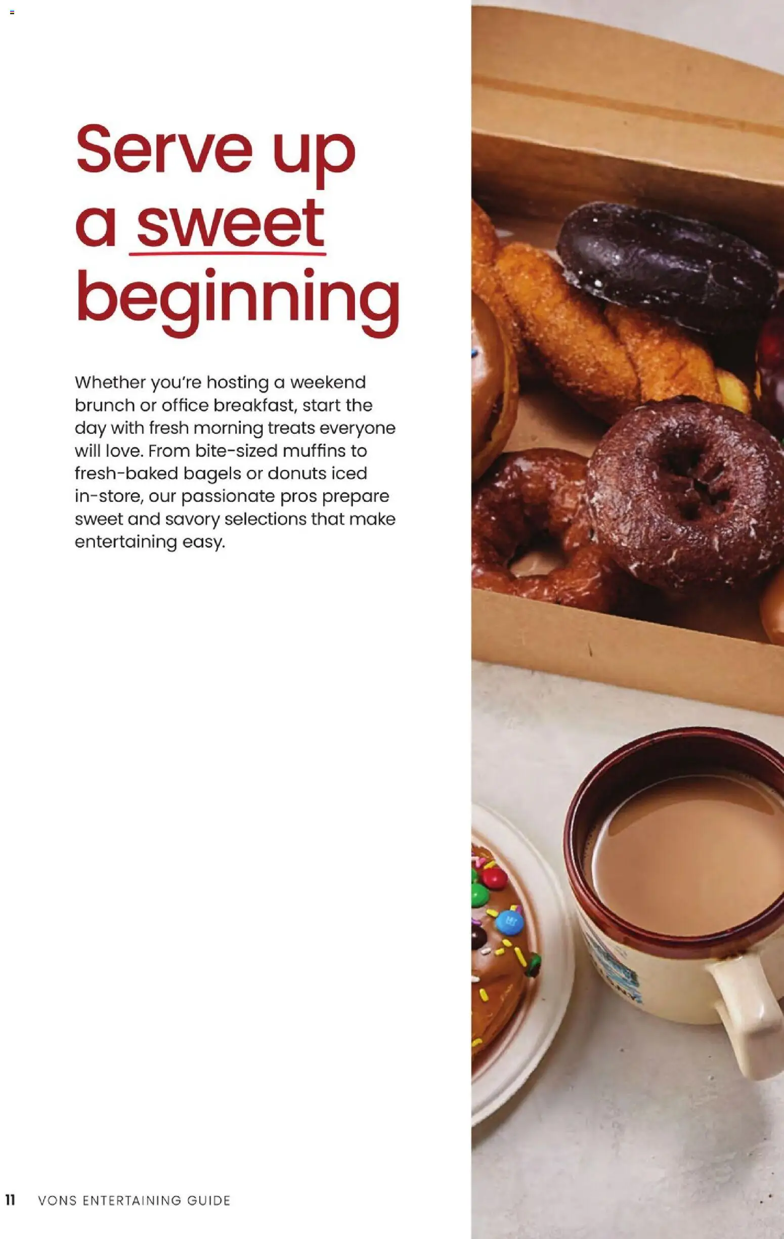 Vons Entertaining Guide - valid from 10/01/2025 | Page: 12 | Products: Muffins