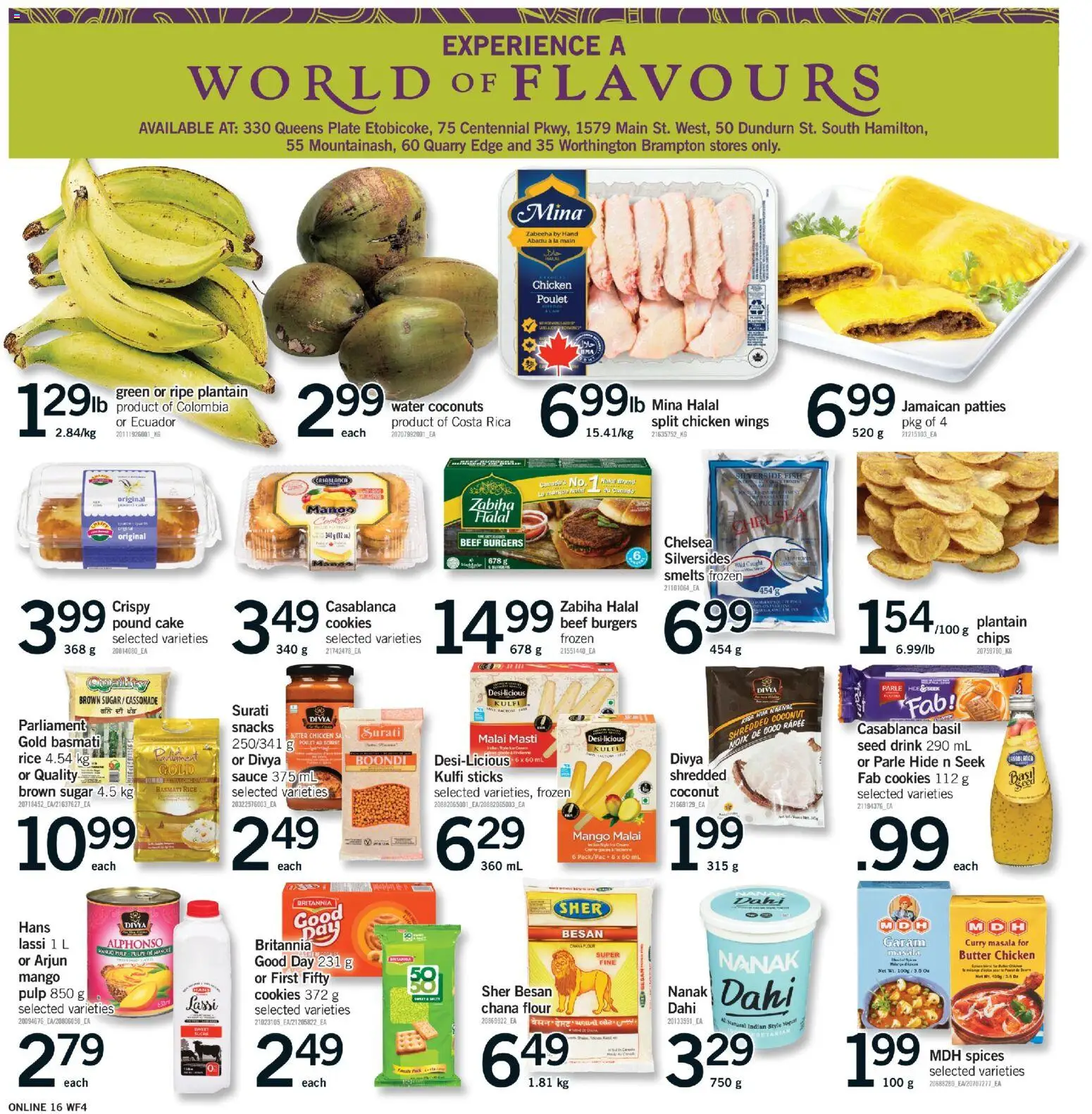Fortinos flyer valid from 21.05.2026 | Page: 16 | Products: Cookies, Chicken wings, Butter, Chicken