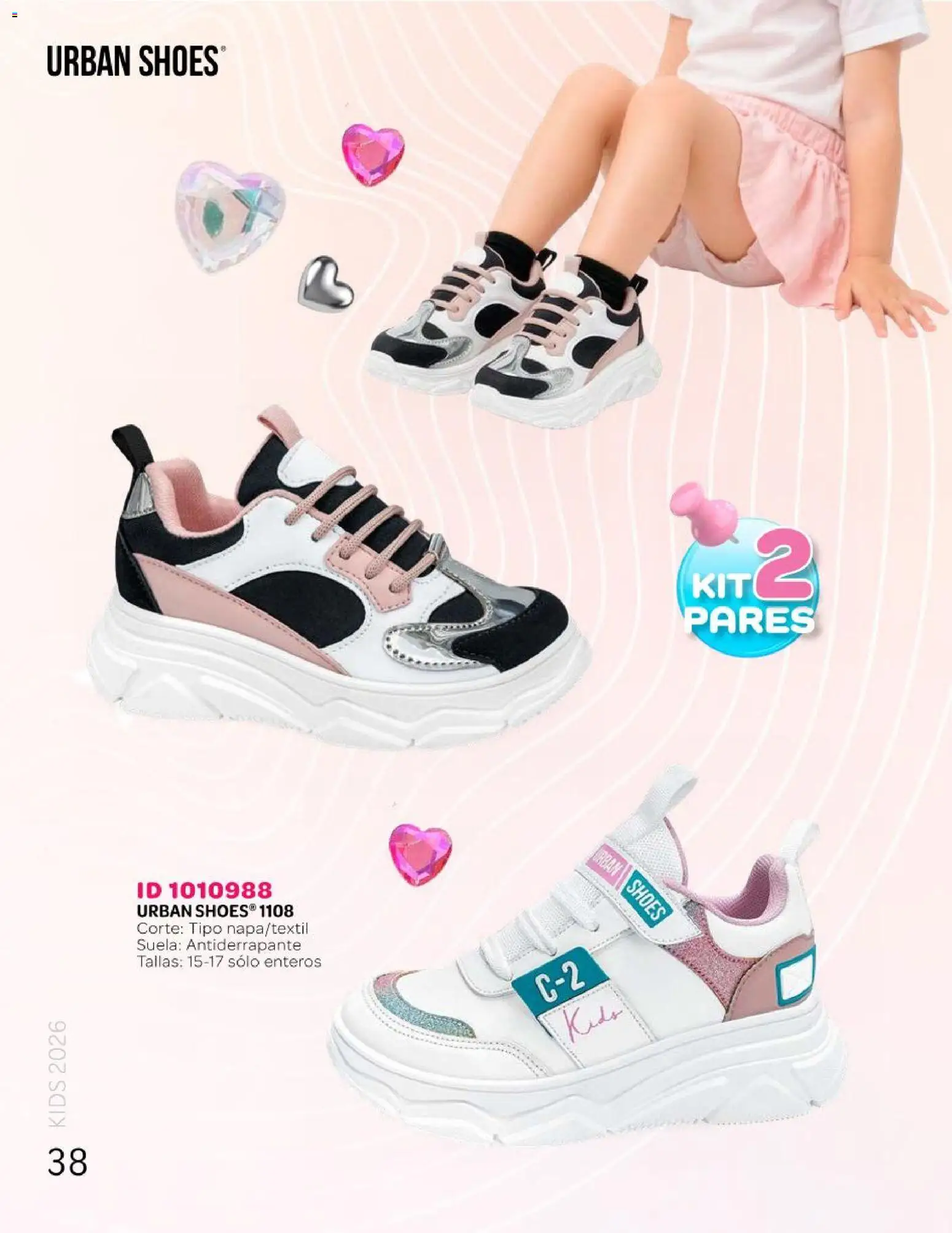 Nuevas ofertas de Price Shoes válidas en toda la República Mexicana desde el 25.04.2026. ¡Encuentra las mejores ofertas en Price Shoes catálogo Kids todo en uno! | Página: 38