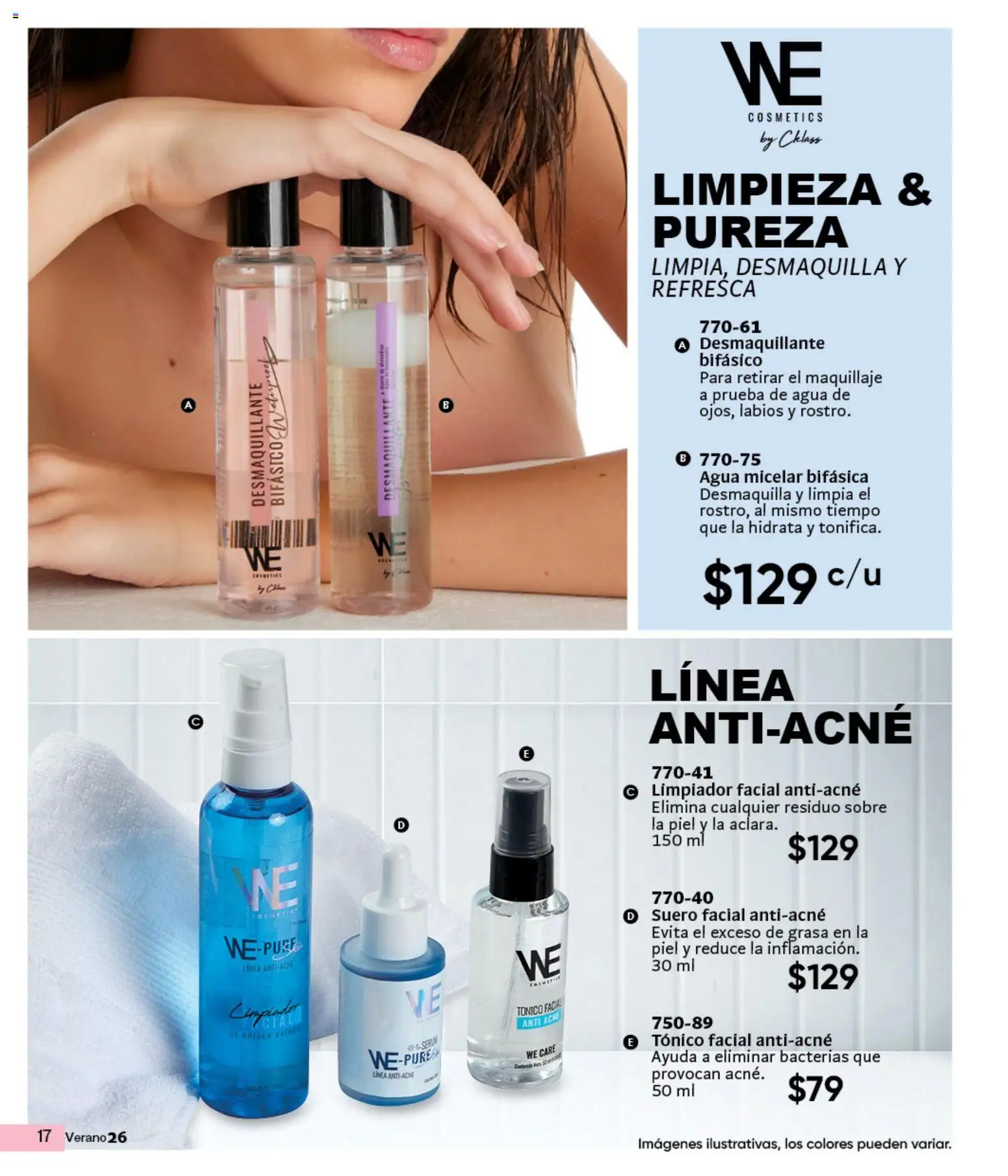 Nuevas ofertas de Cklass válidas en toda la República Mexicana desde el 05.03.2026. ¡Encuentra las mejores ofertas en Cklass catálogo Verano Handbags! | Página: 72 | Productos: Desmaquillante, Limpiador, Maquillaje, Sobre