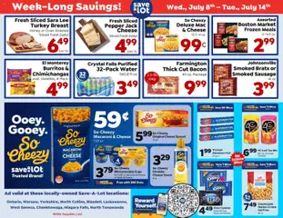 Preview of Save a Lot weekly ads valid from 07/08/2026