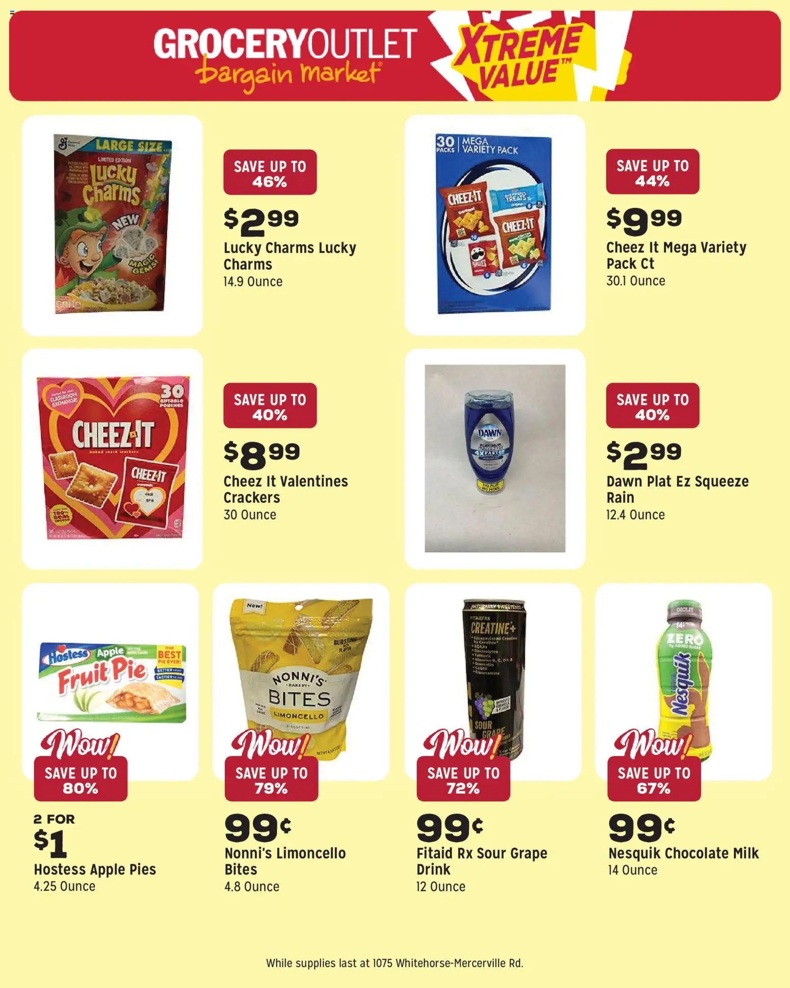 Grocery Outlet Weekly Ad - NJ - valid from 29.04.2026 | Page: 10 | Products: Bakery, Creatine, Milk, Chocolate