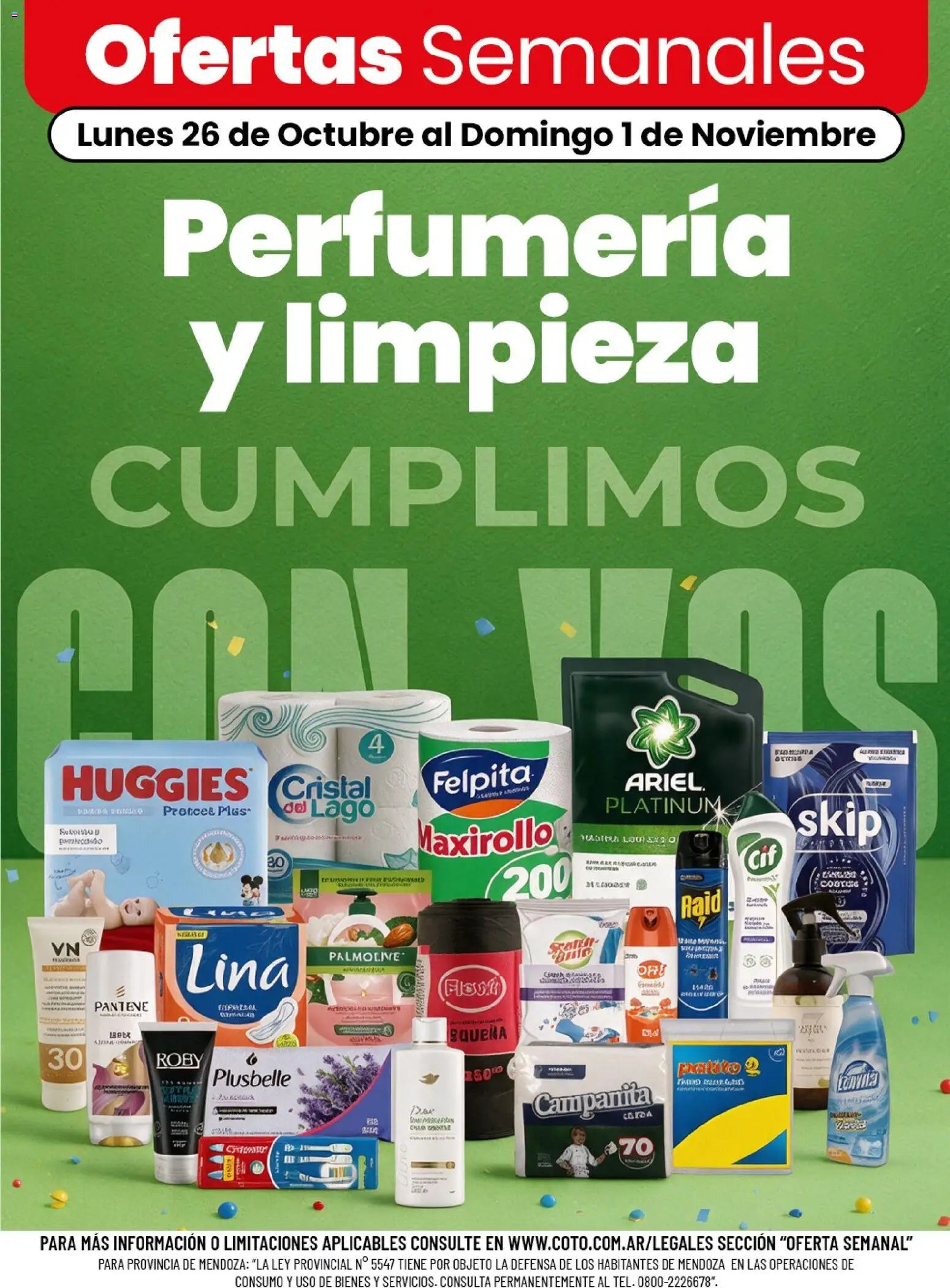 Coto - Perfumería y limpieza │ válido desde el 26/10/2026 | Página: 1