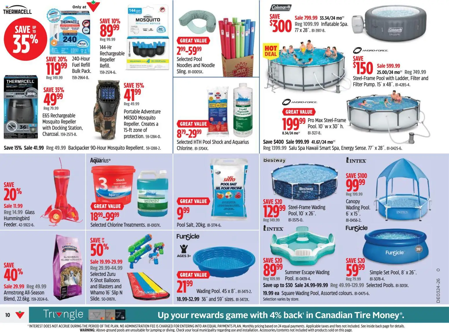 Canadian Tire flyer valid from 11.06.2026 | Page: 10 | Products: Noodles, Game