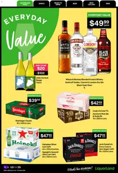 Liquorland Everyday Value preview  - valid from 6 Jul 2026