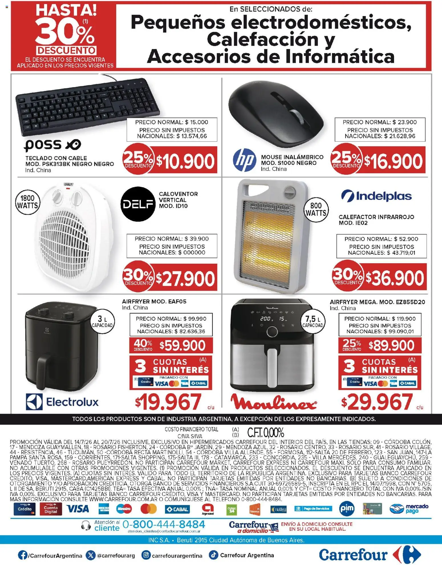 Carrefour ofertas │ válido desde el 14/07/2026 | Página: 30