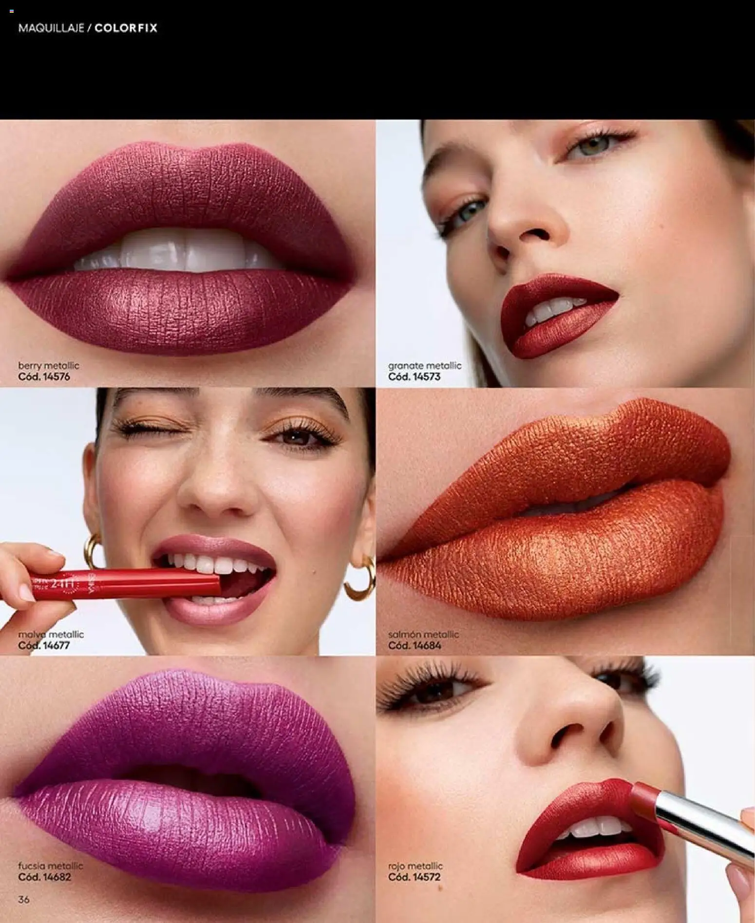 Ésika revista - valida desde el 07/09/2026 | Página: 38 | Productos: Salmón, Maquillaje