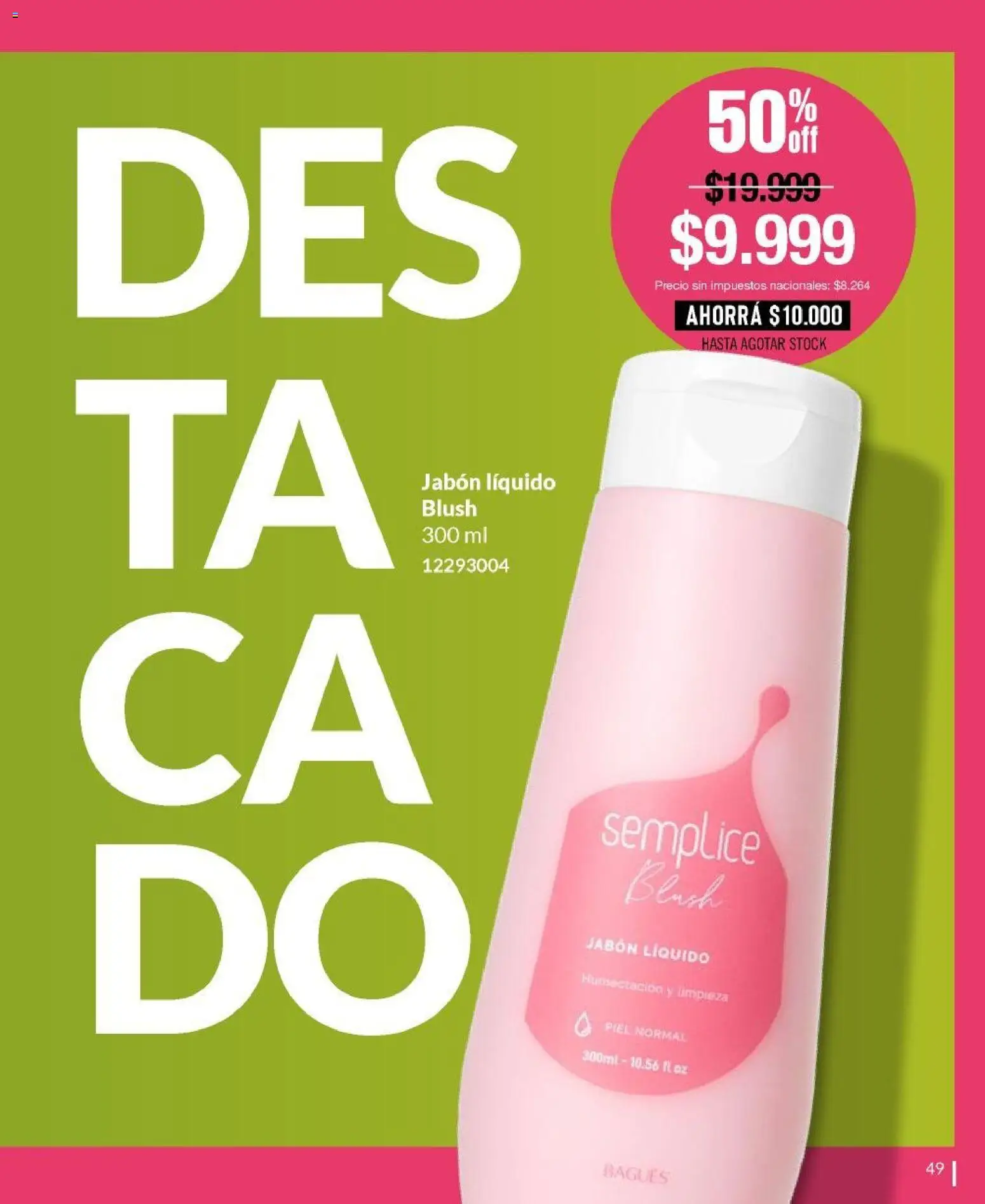 Bagués - Catálogo │ válido desde el 27/07/2026 | Página: 49