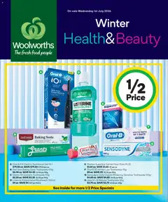 Preview of Woolworths Winter Health & Beauty - valid from 01/07/2026 | Page: 1