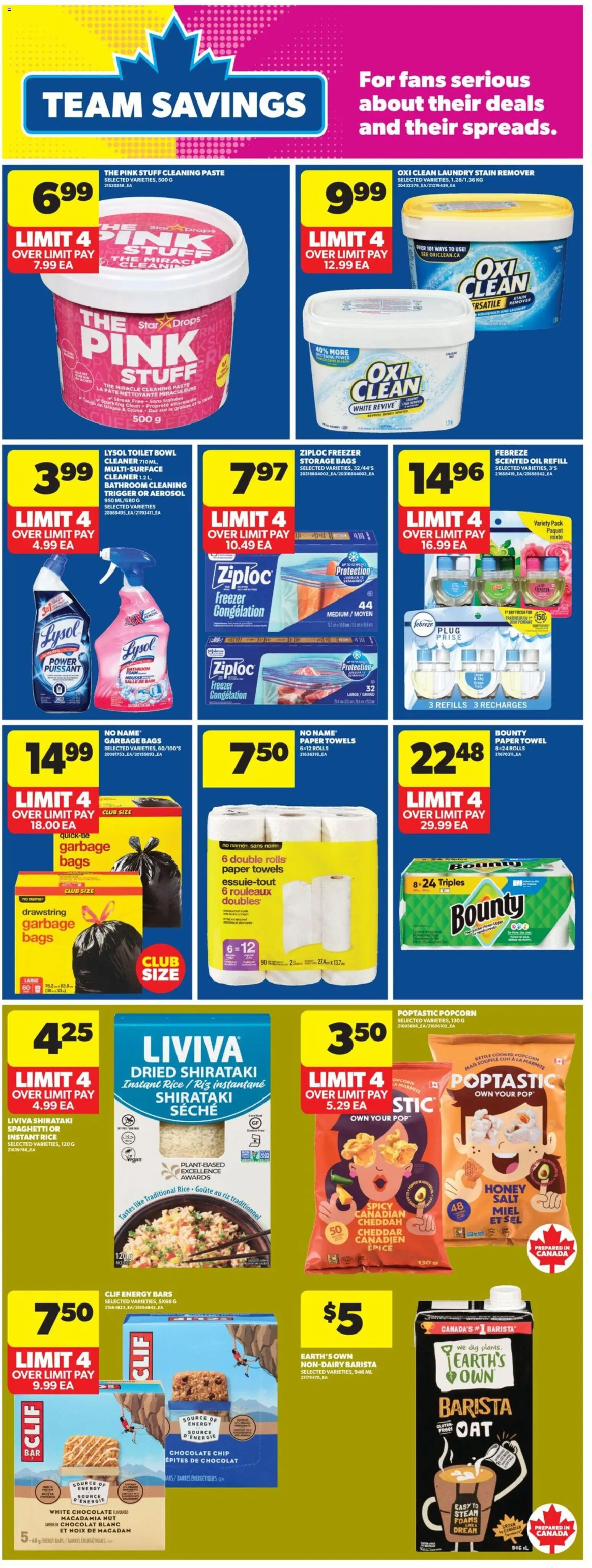 Real Canadian Superstore flyer valid from Jul 9, 2026 | Page: 20 | Products: Rice, Freezer, Stain remover, Chocolate