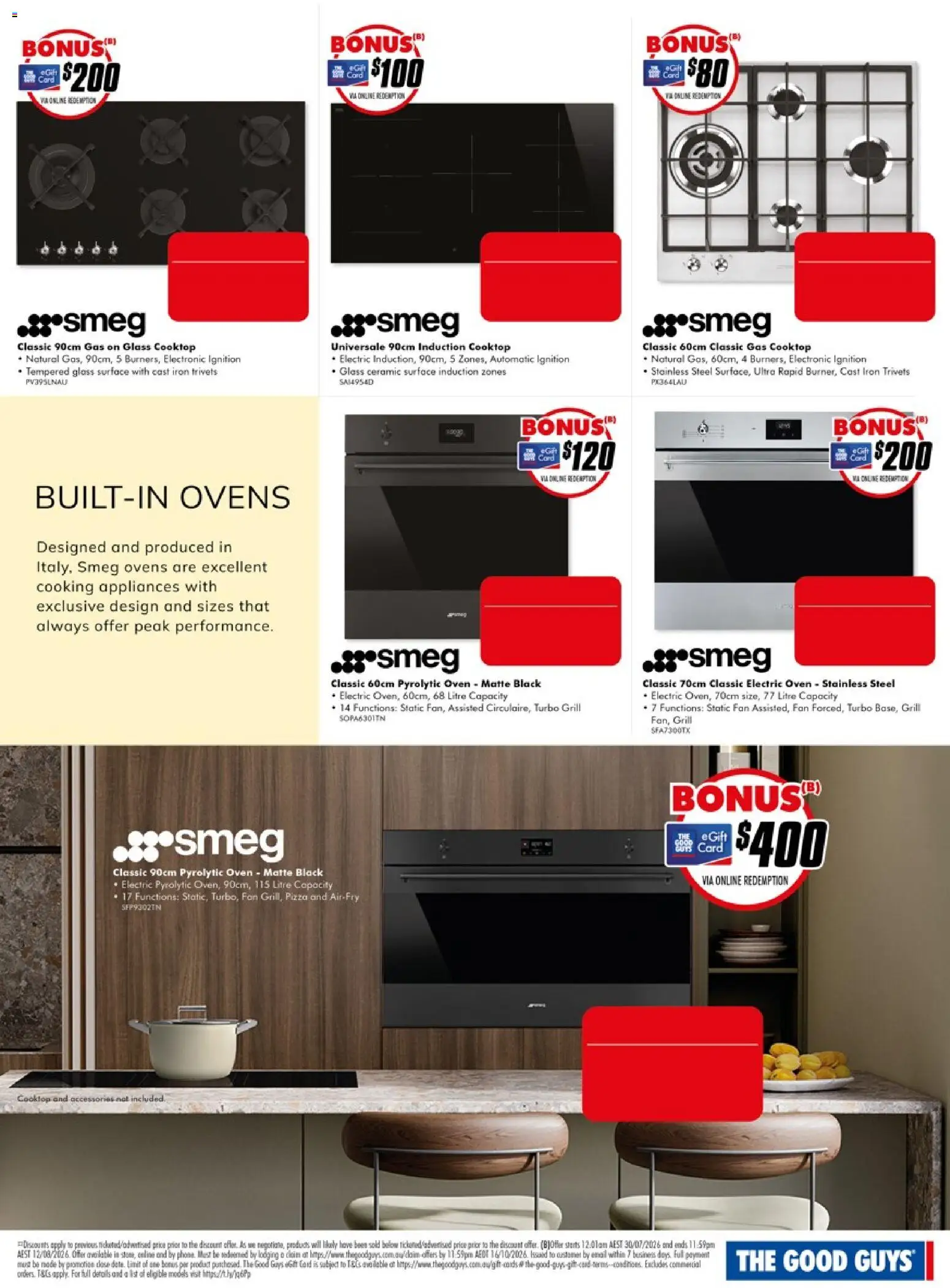 The Good Guys catalogue - valid from 30/07/2026 | Page: 20 | Products: Pizza, Accessories, Oven, Fan