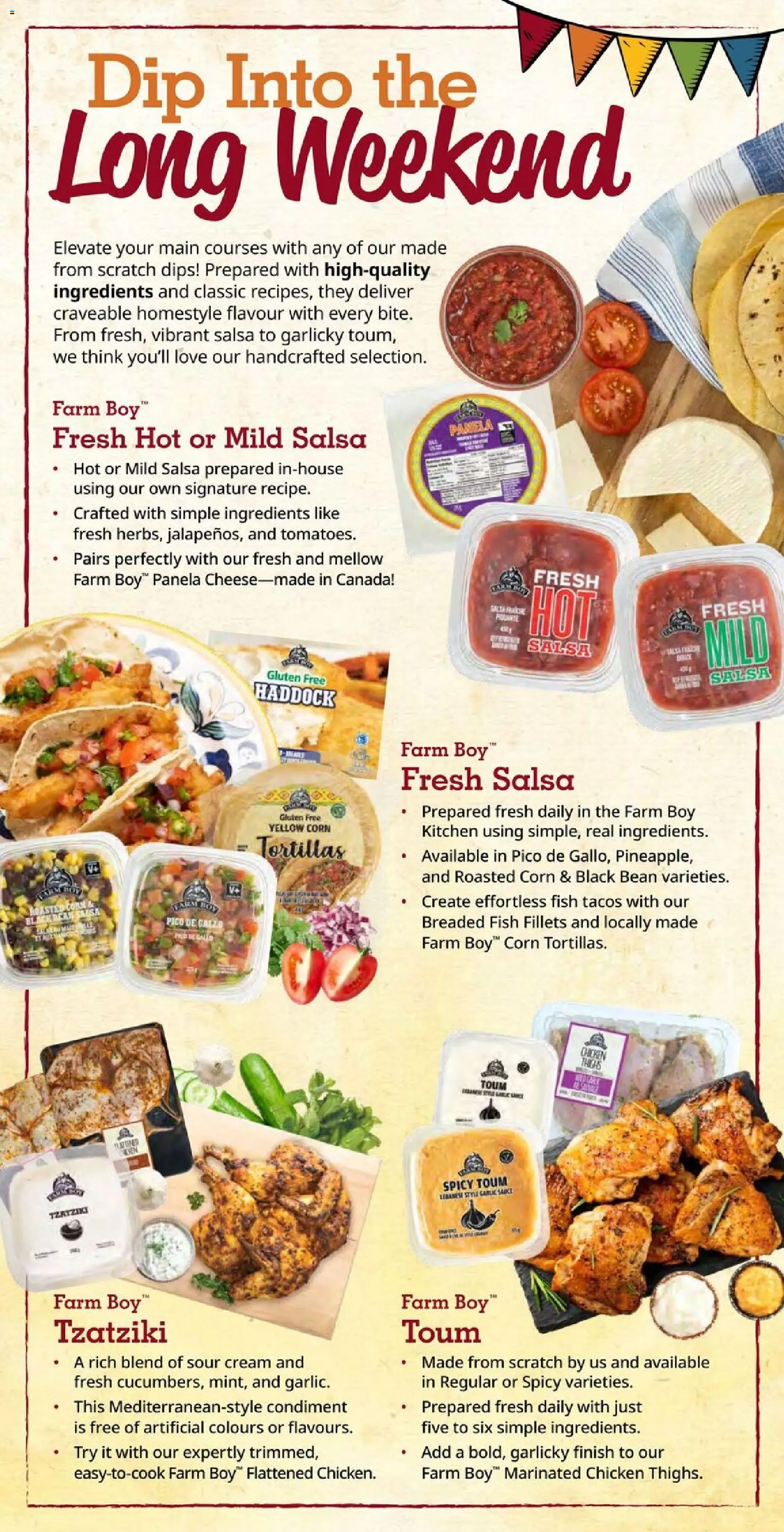 Farm Boy flyer valid from Jul 30, 2026 | Page: 5 | Products: Fish, Sour cream, Cream, Chicken