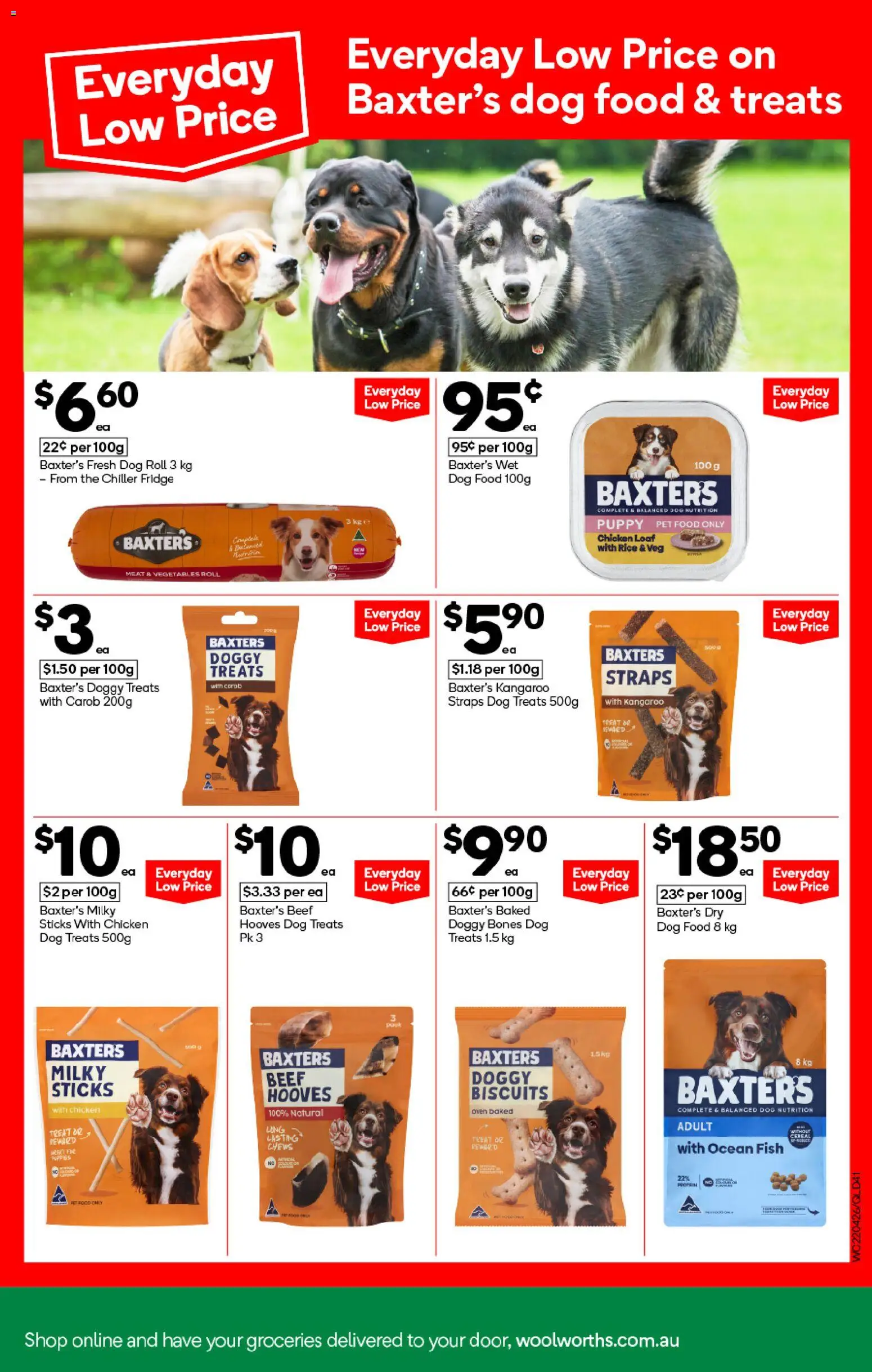 Woolworths catalogue - valid from 22.04.2026 | Page: 41 | Products: Chicken, Rice, Vegetables, Fridge