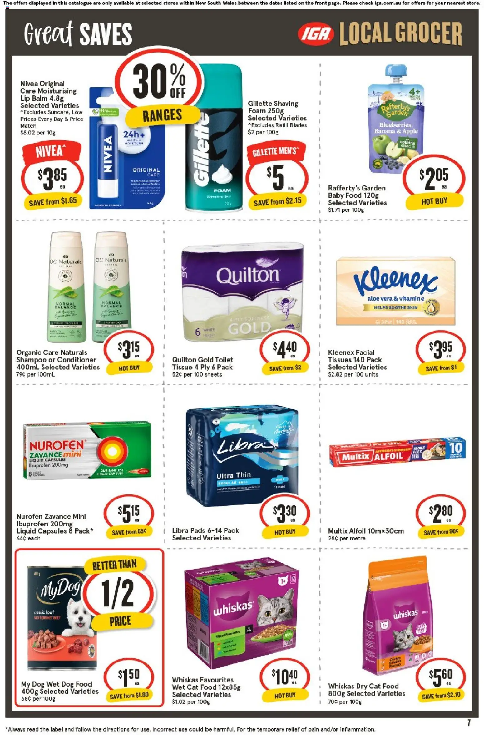 IGA catalogue - valid from 26/08/2026 | Page: 7 | Products: Corn flakes, Sugar, Garlic, Instant coffee
