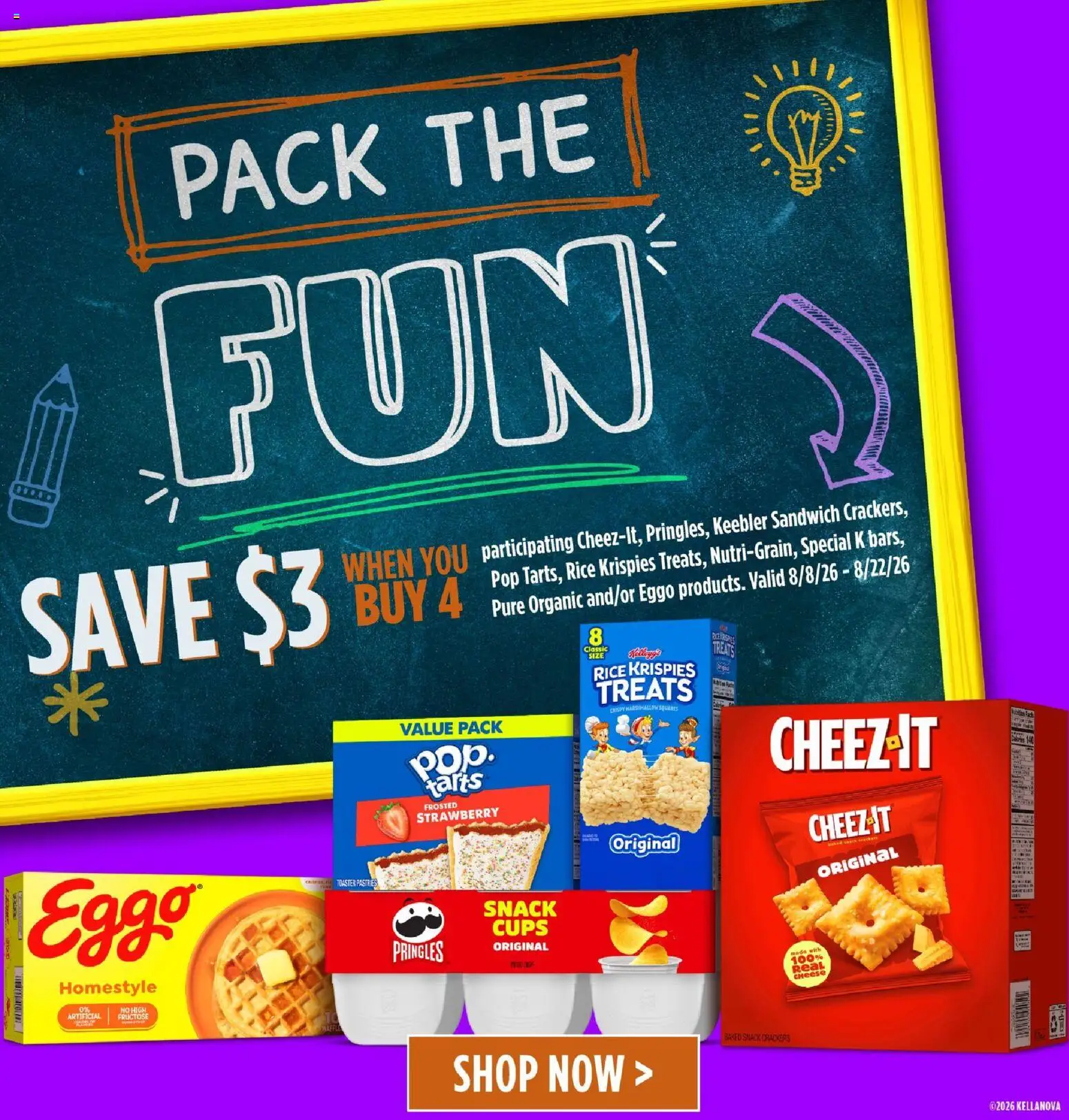 Lowes Foods Weekly Ad - valid from 08/12/2026 | Page: 9 | Products: Toaster, Cheese, Rice, Pastries