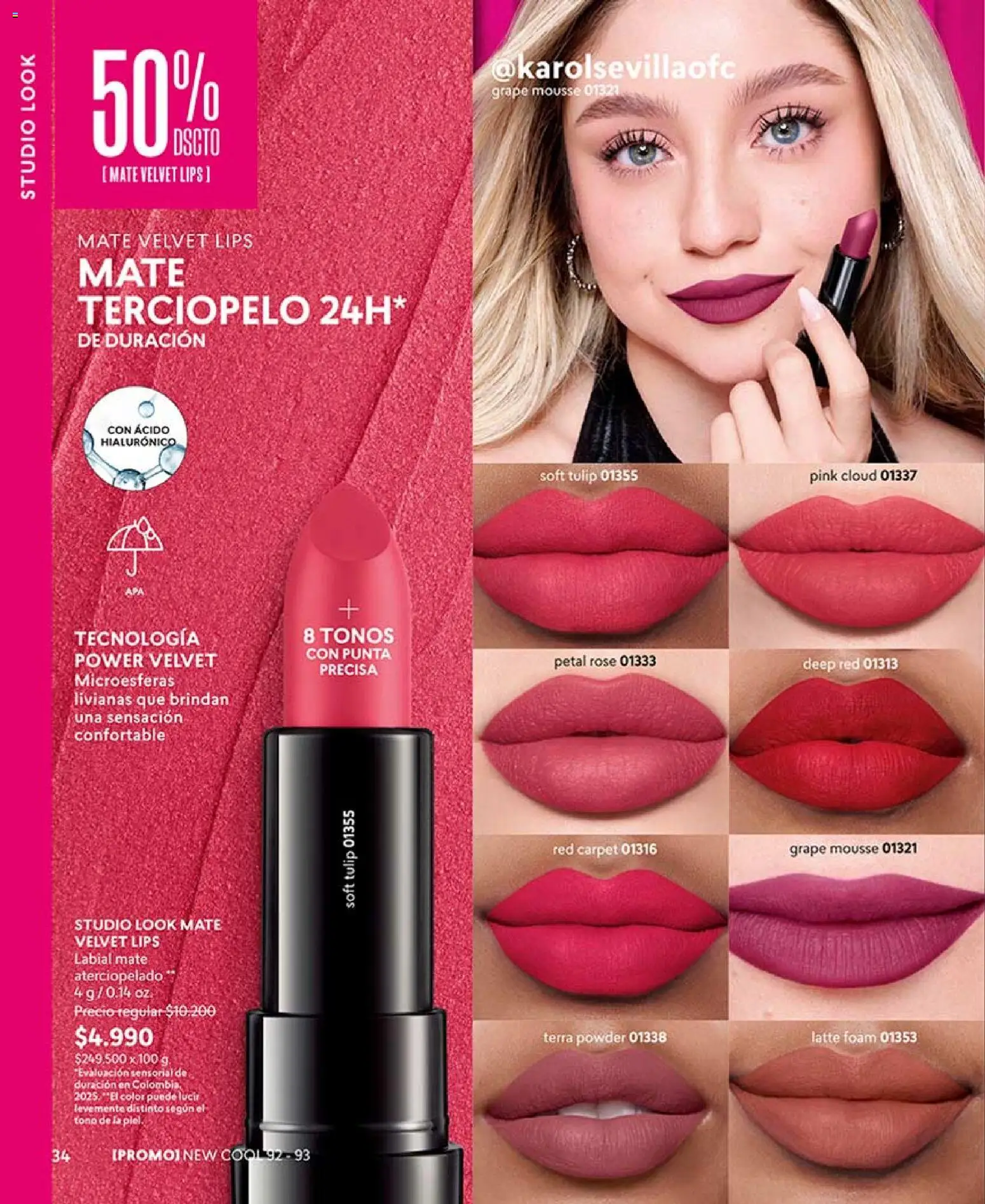 Catálogo CyZone Campaña 9 │ válido desde el 17.05.2026 | Página: 36 | Productos: Mousse, Mate, Labial