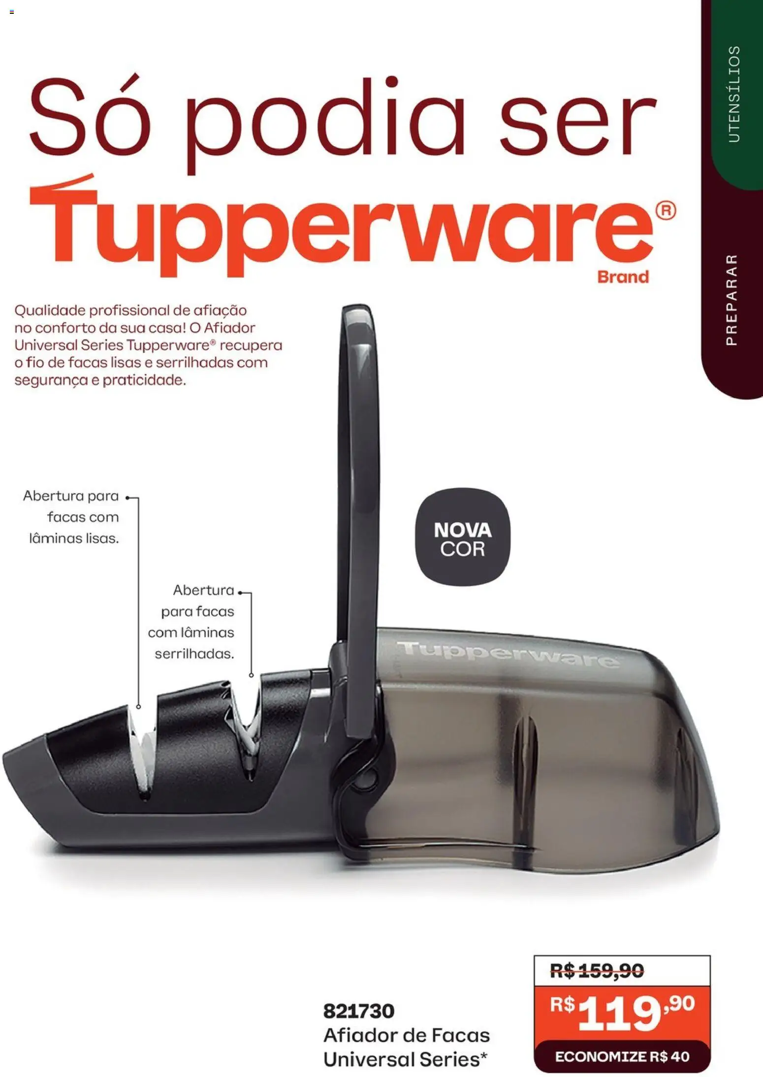 Tupperware Folheto - válido de 01/10/2026 | Página: 47 | Produtos: Facas