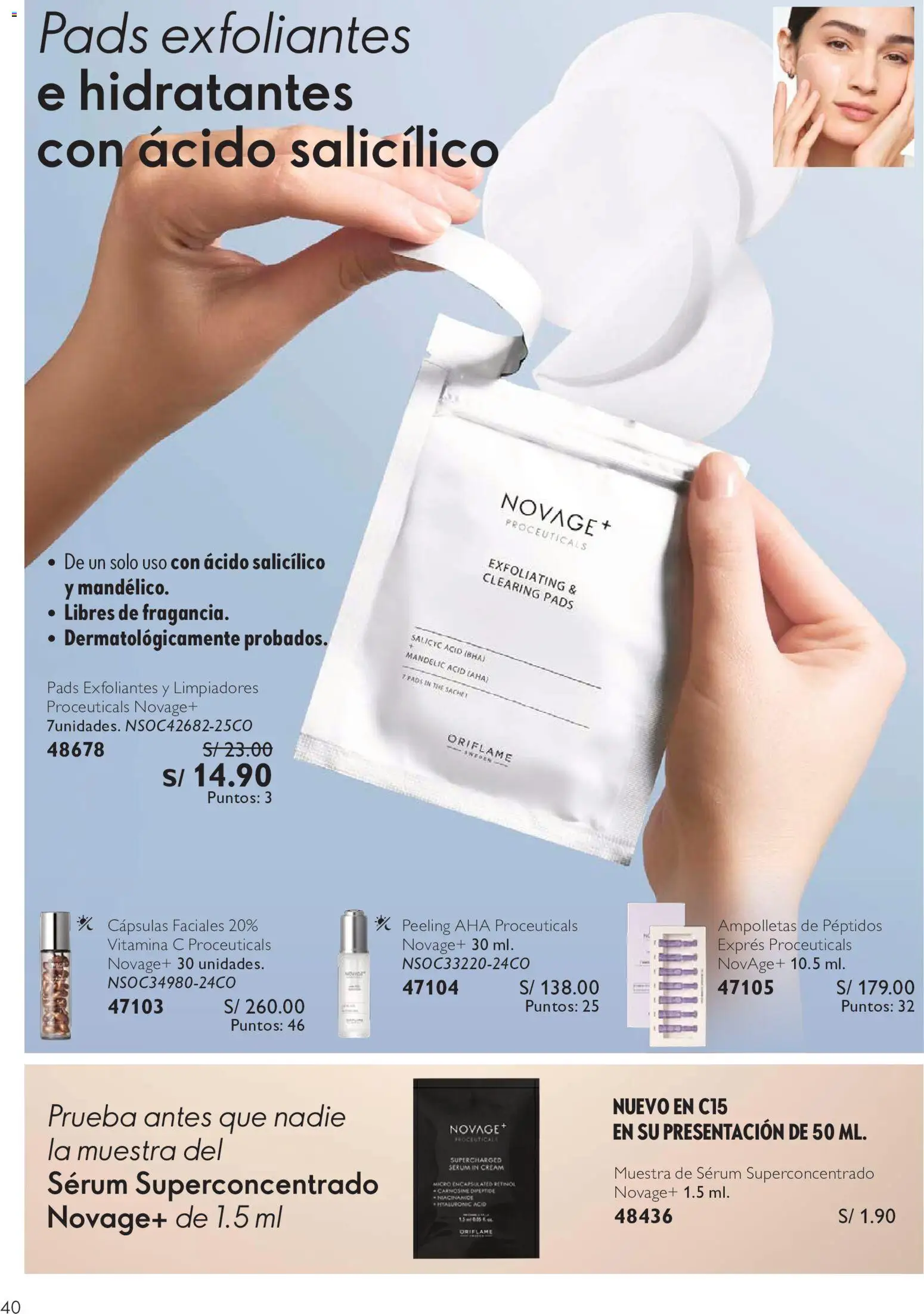 Catálogo Oriflame válido desde 12/09/2026 | Página: 40