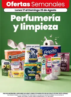 Vista previa Coto -Perfumería y limpieza válido desde el 17/08/2026