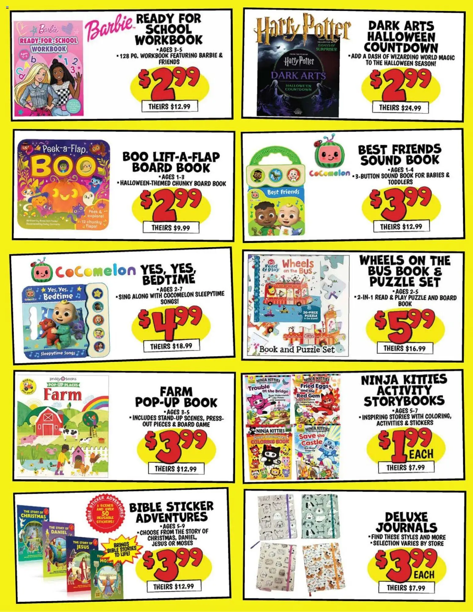 Ollie's Ad - valid from 08/19/2026 | Page: 2 | Products: Press, Stickers, Eggs, Game