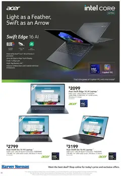 Preview of Harvey Norman Computers Smart Tech Smart Savings Digital Catalogue - valid from 19.05.2026 | Page: 6 | Products: Battery, Light, Accessories