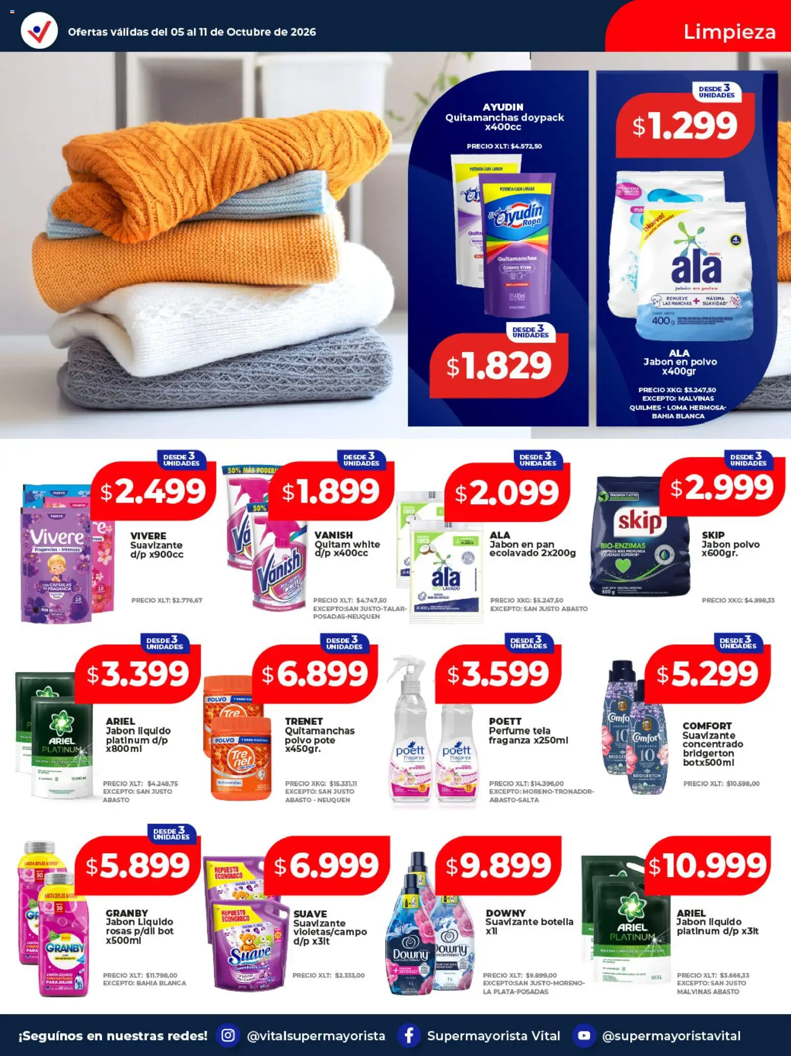 Vital - Ofertas │ válido desde el 05/10/2026 | Página: 11